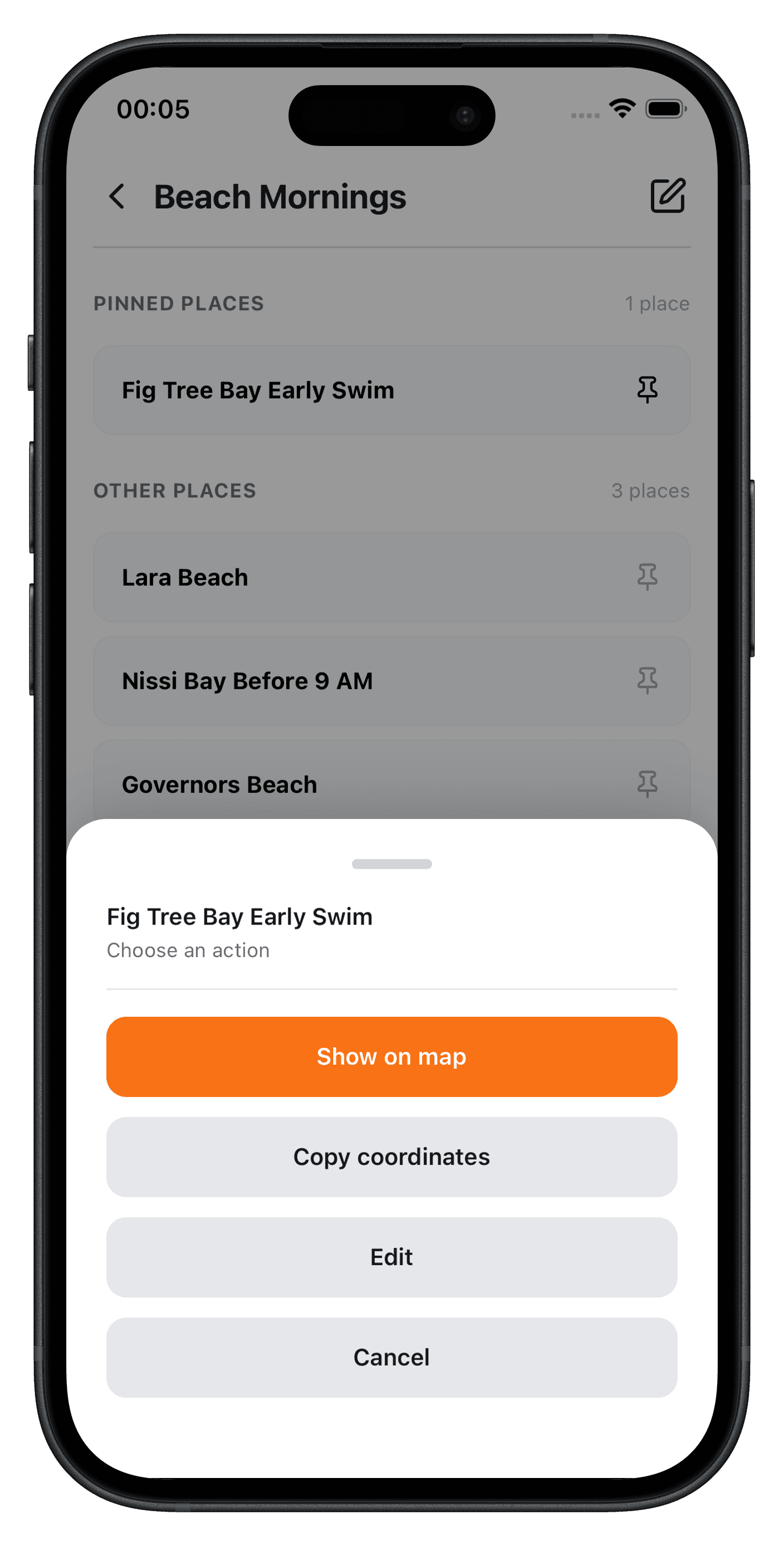 App screenshot