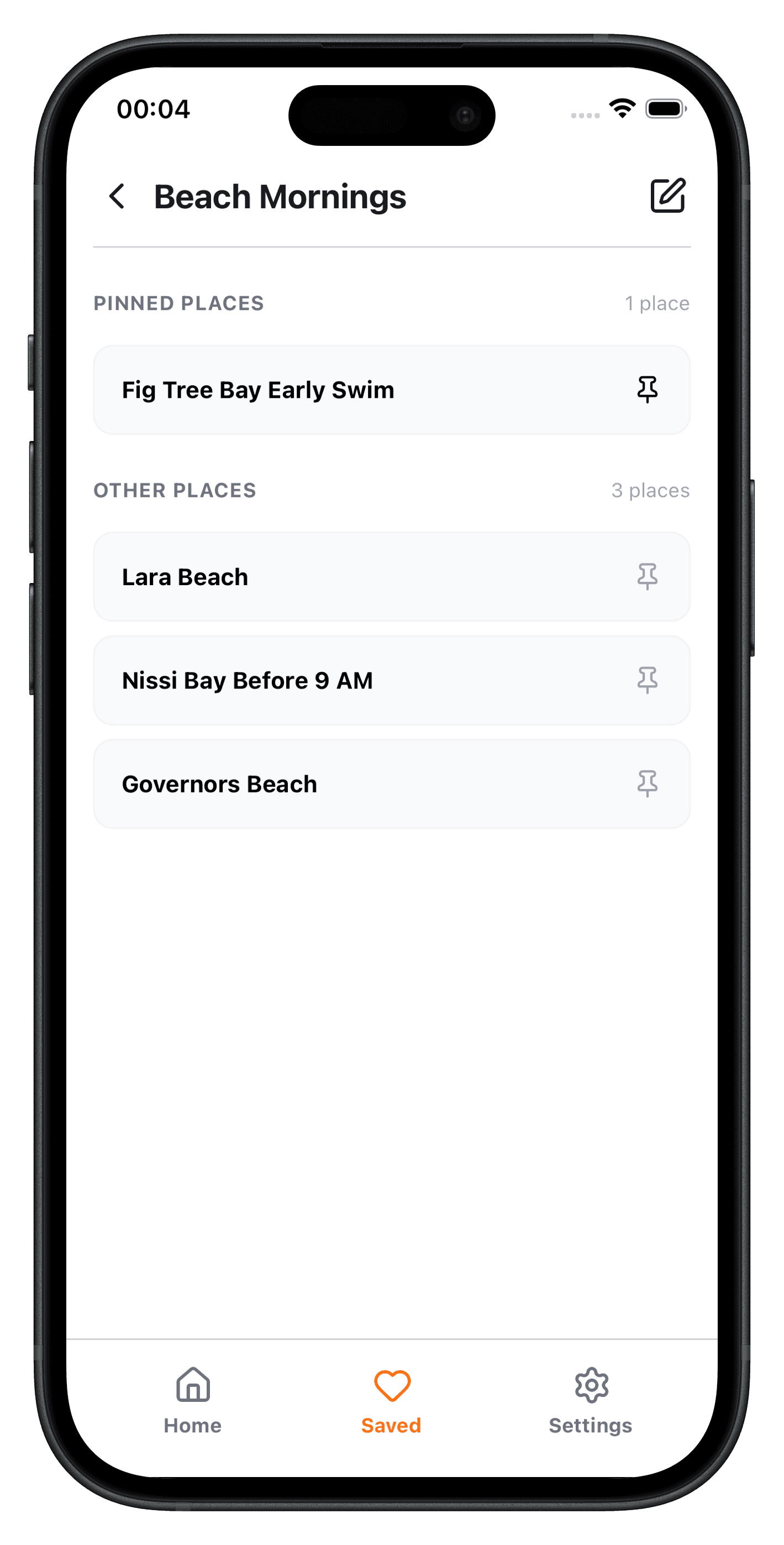 App screenshot