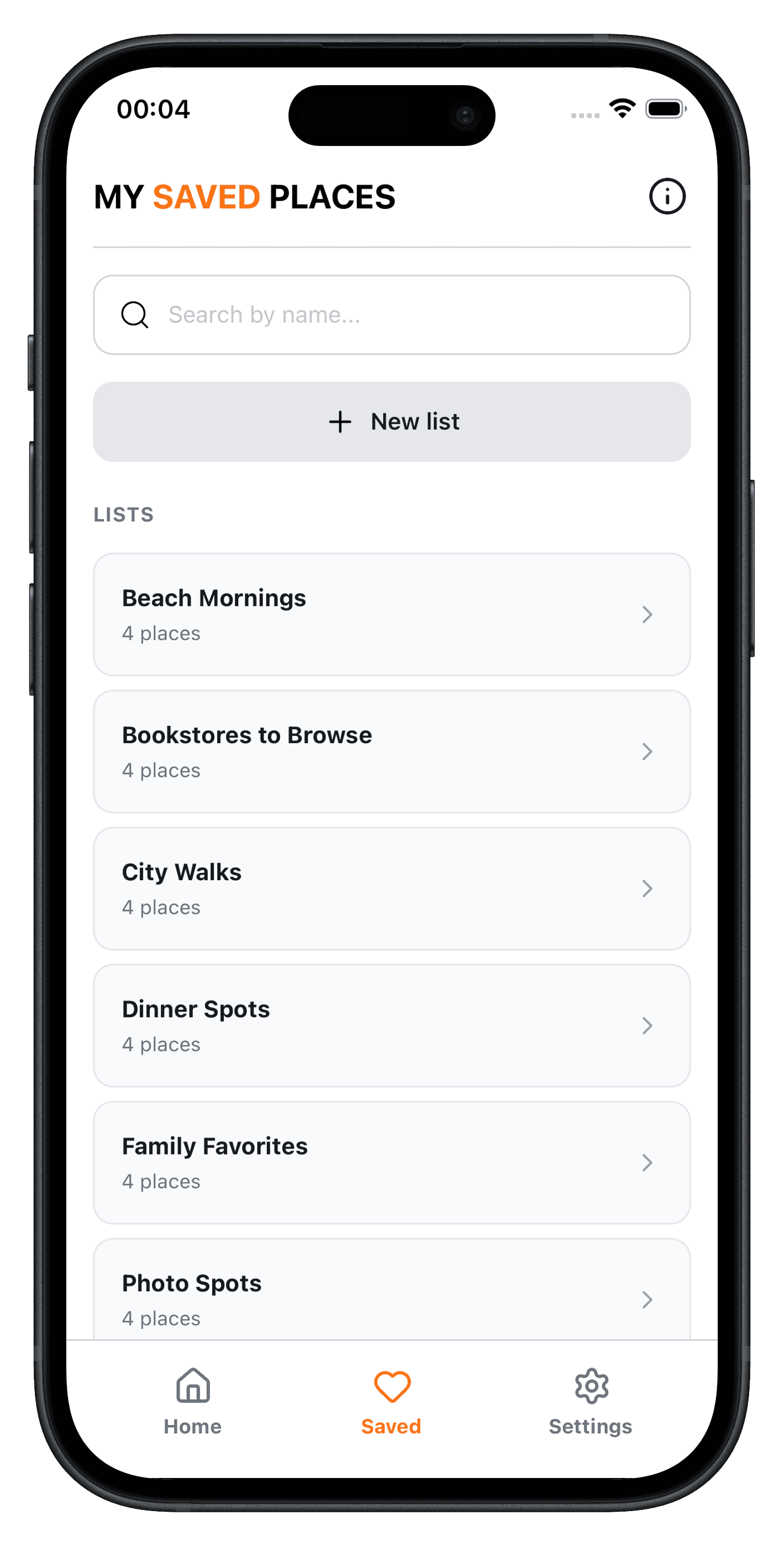 App screenshot
